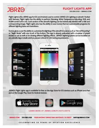 Flight Lights App Brochure