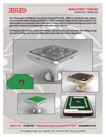 Mahjong Table Brochure